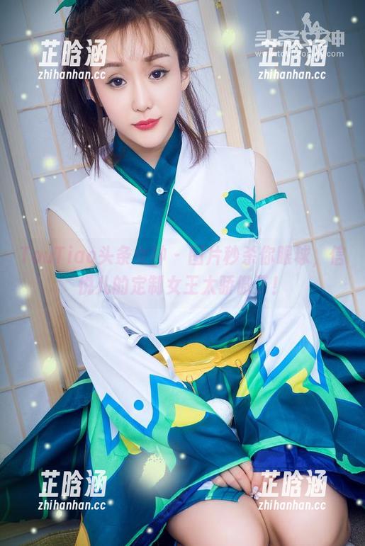TouTiao头条女神 - 图片秒杀你眼球，信悦儿的定制女王太骄傲了！