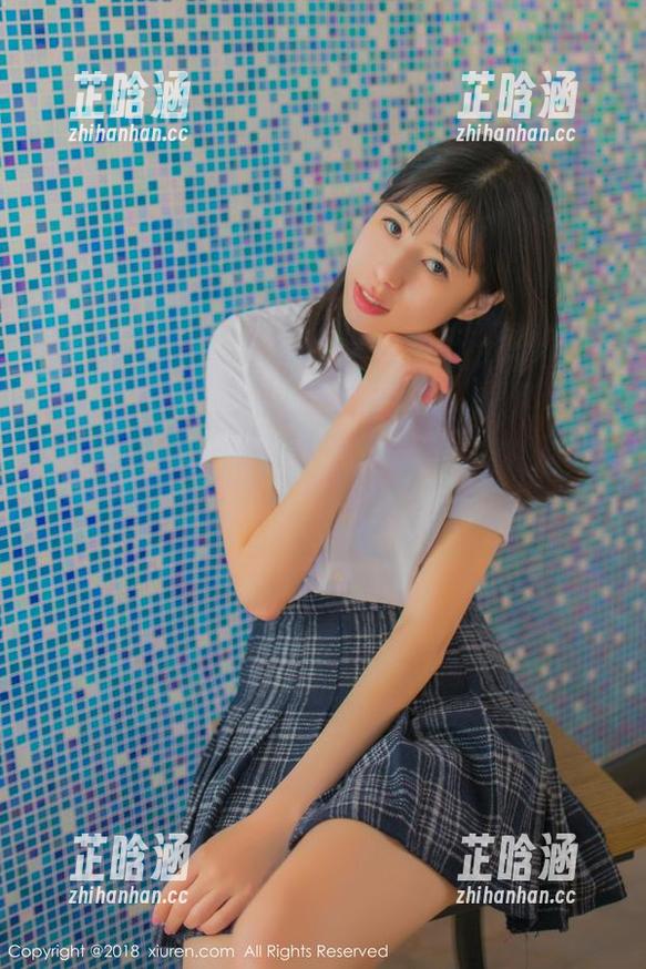 Xiuren秀人网 - 唐翩翩的水手服套图：似乎风帆都随之鼓了起来，真想点个下载。