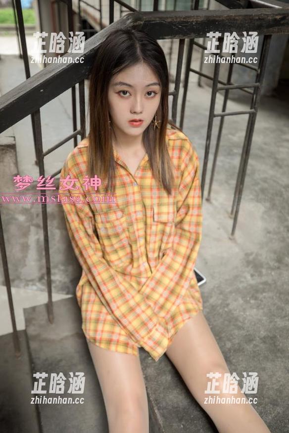 梦丝女神 - 黑白也能有情调，魏婷婷定制图集喂你一口惊艳！