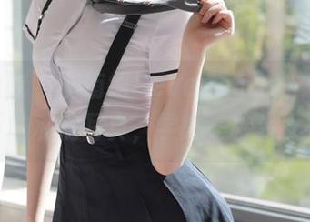 模范学院 – 柳侑绮Sevenbaby：偷偷记下的私房写真，学妹一秒变女神