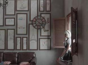 这才是真正的黑贞德！爱老师_PhD的女仆写真，你敢下载吗？